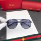 Best Replica Cartier Polarized lens Gold frame Sunglasses - Mens Gift (2)_th.jpg